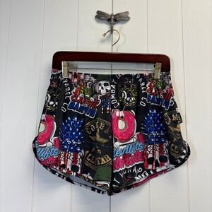 Combat Iron Women Graphic Print Ranger Panty Training Shorts Size L Athletic Gym